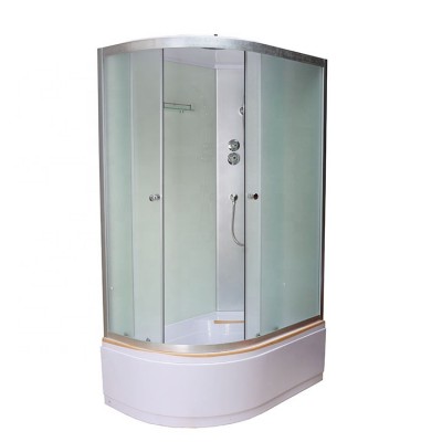 Nice quality ecary free clips voyeur shower room with clear glass