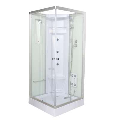 Hot selling American style complete shower room ABS back wall shower cabin