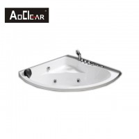 Good quality bath freestanding solid surface tub modern stand alone ABS   bathtub