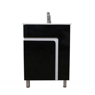 European style pvc bathroom basin cabinet on sale