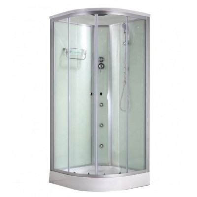 Hot sale cabina de ducha barato curved glass shower door