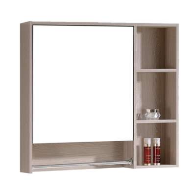 SWEET plywood free paint wall mounted bathroom mirror cabinet