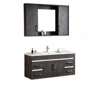 Hot sale black rv bathroom storage cabinet vanity makeup